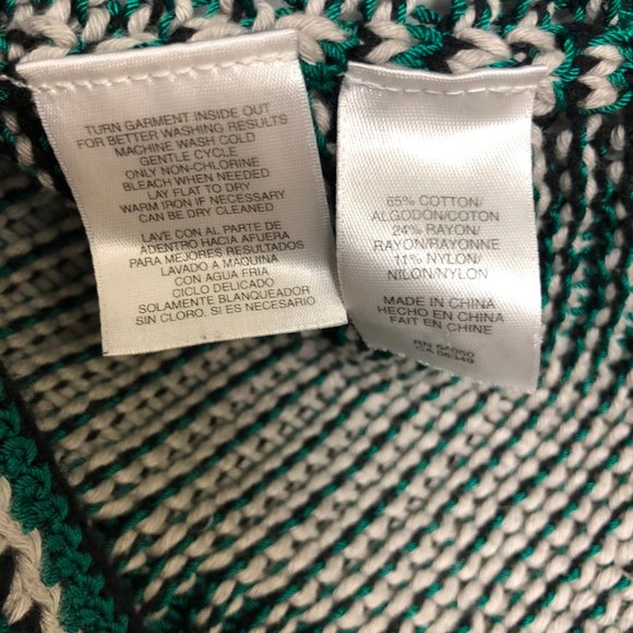 Rachel Roy Cotton Blend Knit Zip-Up Cardigan - Picture 6 of 6